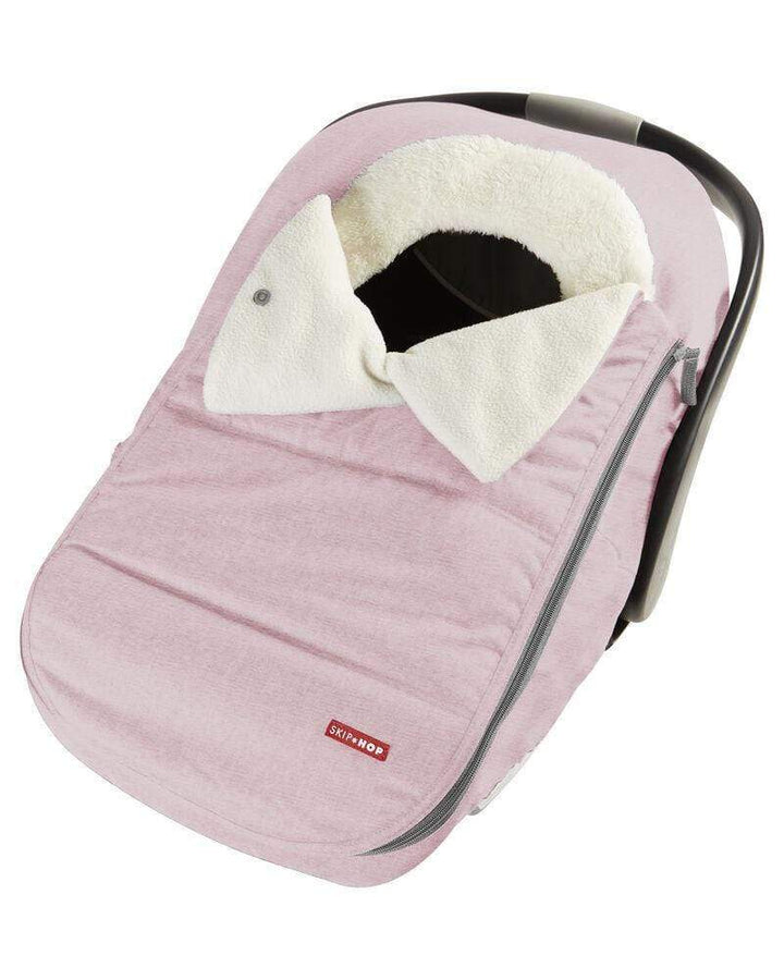 Skip Hop - Stroll &amp; Go Car Seat Cover - Pink Heather-Skip Hop image