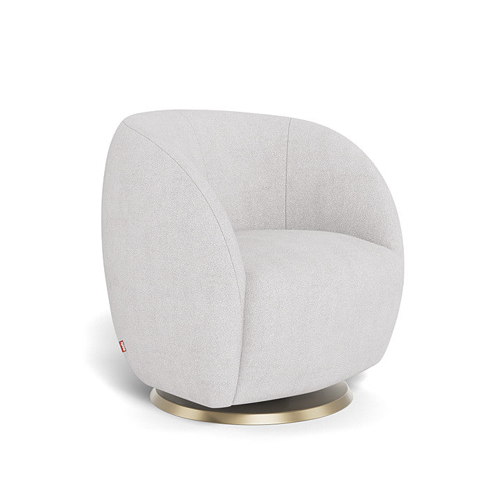 Monte design - Gem Swivel Glider - Performance Boucle-Monte design, Gold Swivel-Monte design, Dove Grey Boucle-Monte design image