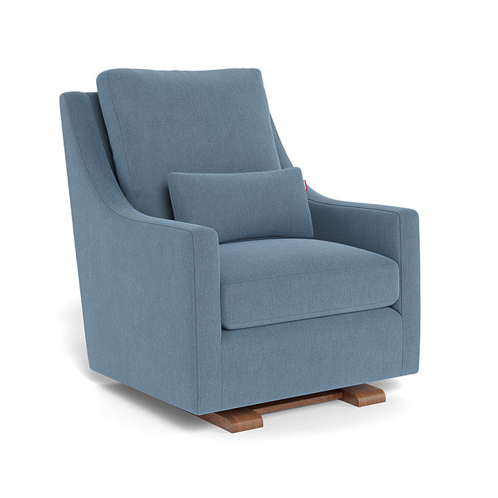 Monte design - Vera Glider - Performance Heathered-Monte design, Walnut-Monte design, Denim Blue-Monte design image