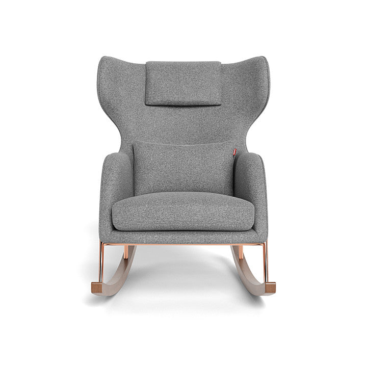 Monte design - Grand Jackson Rocker - Rose Gold Copper-Monte design, Performance Weave-Monte design, Pepper Grey-Monte design image
