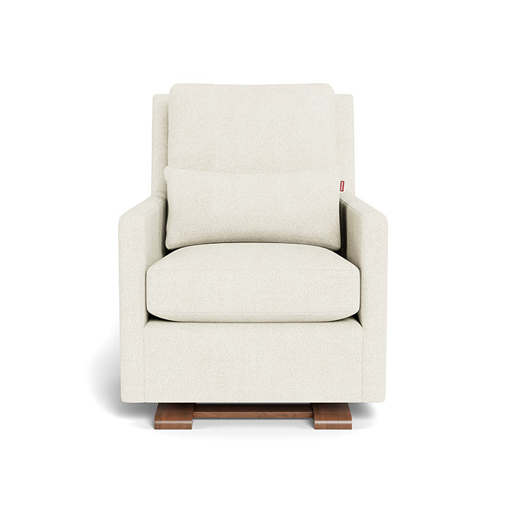 Monte design - Como Glider - Performance Boucle-Monte design, Walnut-Monte design, Ivory Boucle-Monte design image