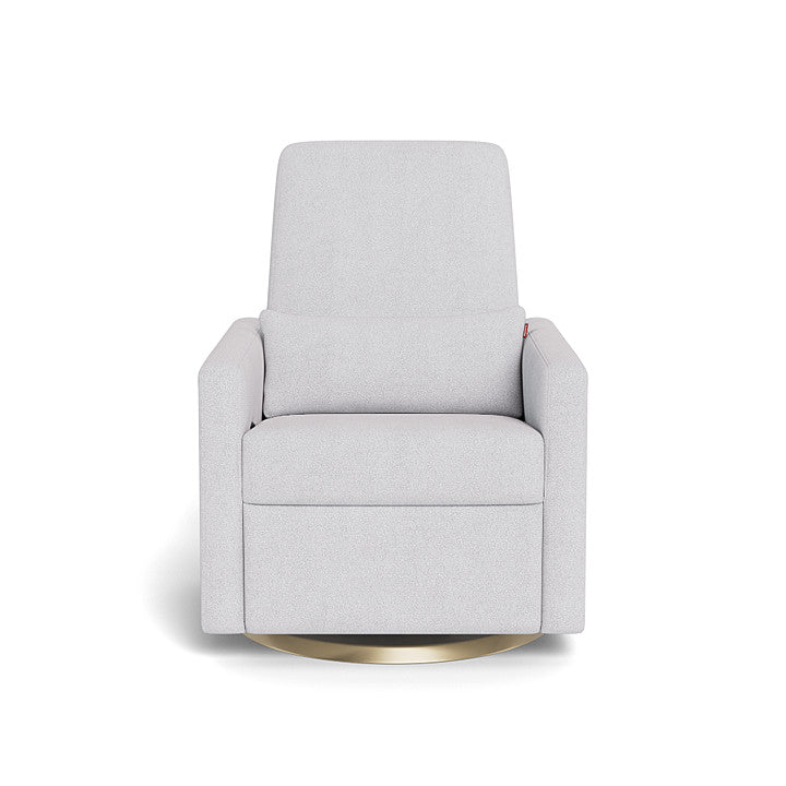 Monte design - Grano Glider Recliner - Performance Boucle-Monte design, Gold Swivel-Monte design, Dove Grey Boucle-Monte design image