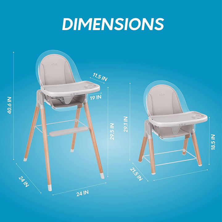 Children of Design - High Chair With Removable Cushion image 2