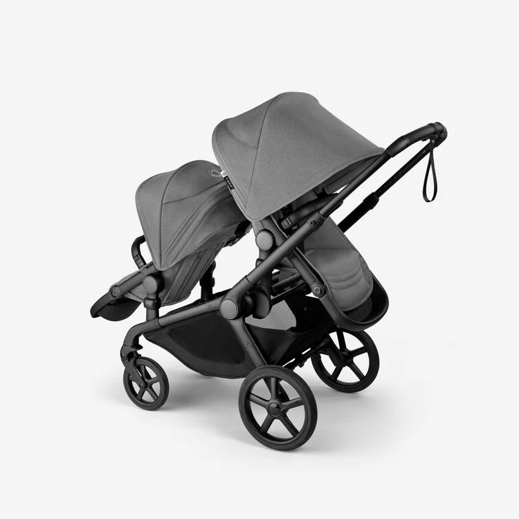 Bugaboo Kangaroo Double Seat Stroller - Moon Grey image