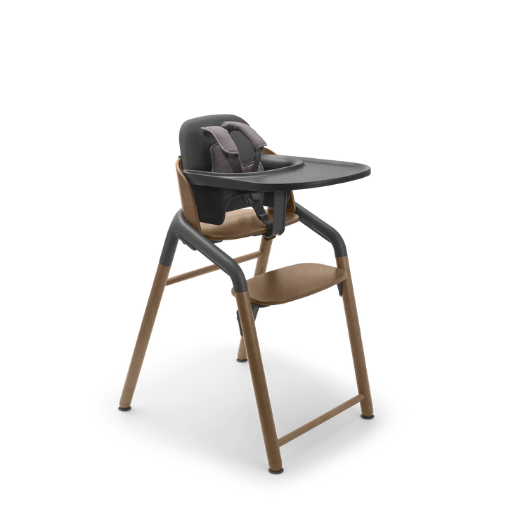 Bugaboo Giraffe High Chair - Warm Wood/Gray image