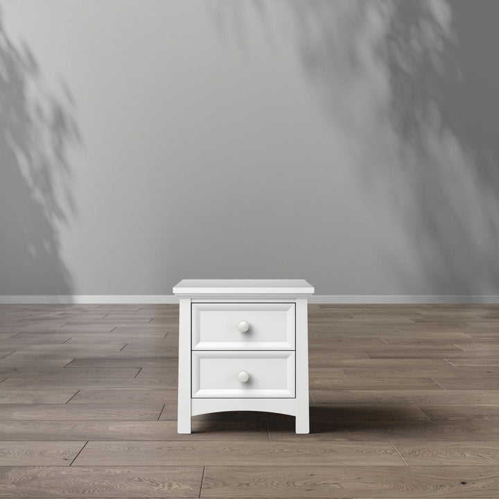 Silva Furniture - Serena Nightstand - White-Leander image