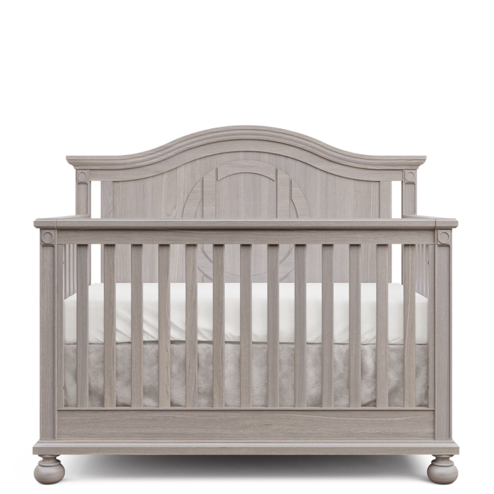 Romina - Dakota Convertible Crib / Solid Back - Ash-Romina image