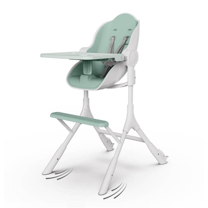 Oribel - Cocoon Z Glider High Chair - Avocado Green-Oribel image