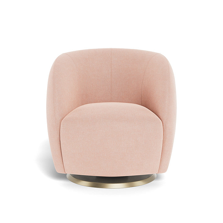 Monte design - Gem Swivel Glider - Performance Heathered-Monte design, Gold Swivel-Monte design, Petal Pink-Monte design image