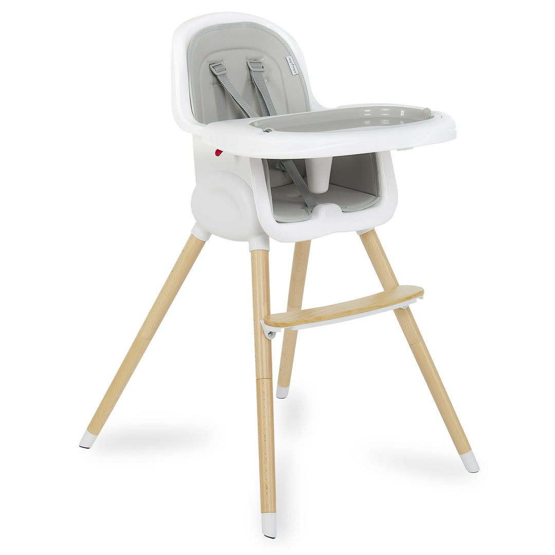 Dream on Me - Lulu 2 in 1 Highchair - Light Grey 1 image
