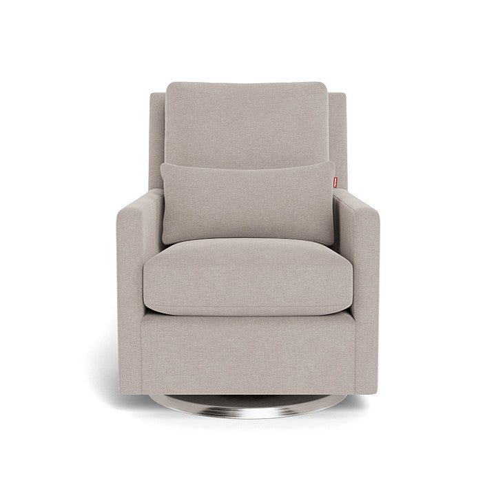 Monte design - Como Glider - Performance Heathered-Monte design, Brushed Steel Swivel-Monte design, Sand-Monte design image