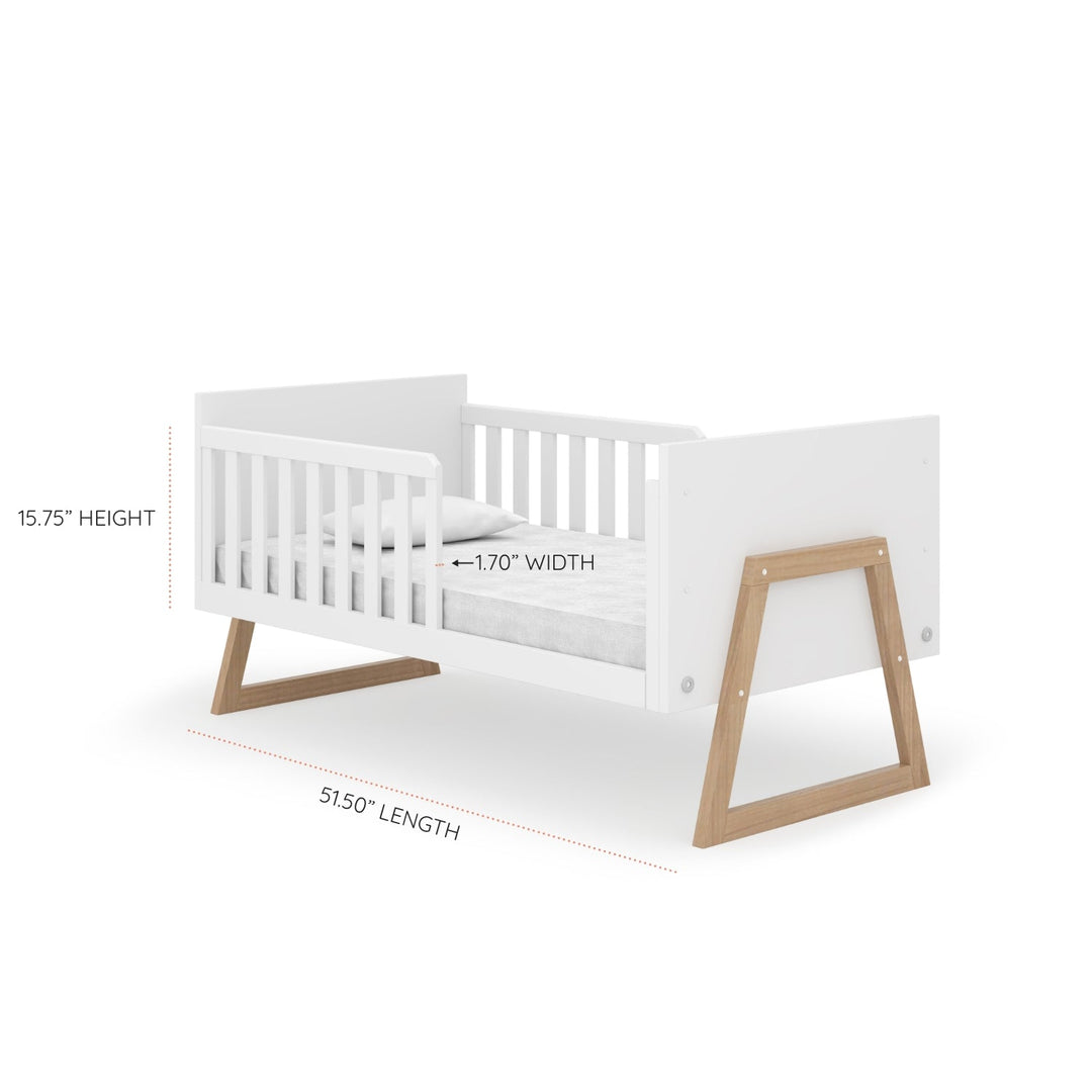 Dadada - Domino-to-Grow Convertible Crib image 4
