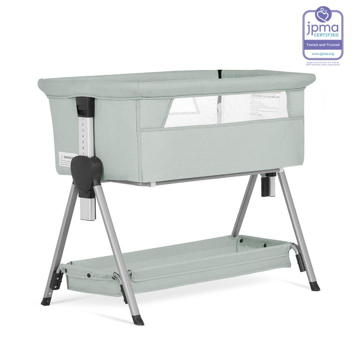 Dream on Me - Lilly Bassinet &amp; Bedside Sleeper - Light Grey 1 image