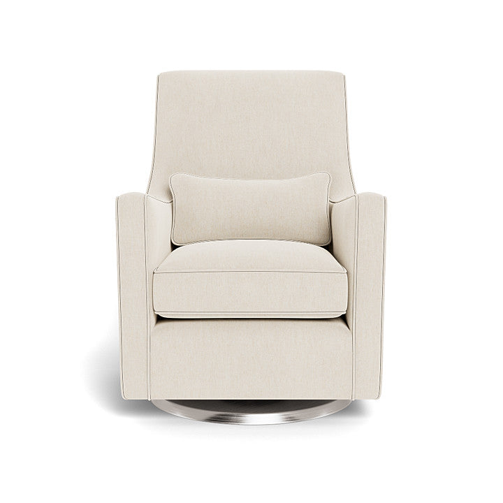Monte design - Luca Glider - Performance Heathered-Monte design, Brushed Steel Swivel-Monte design, Dune-Monte design image