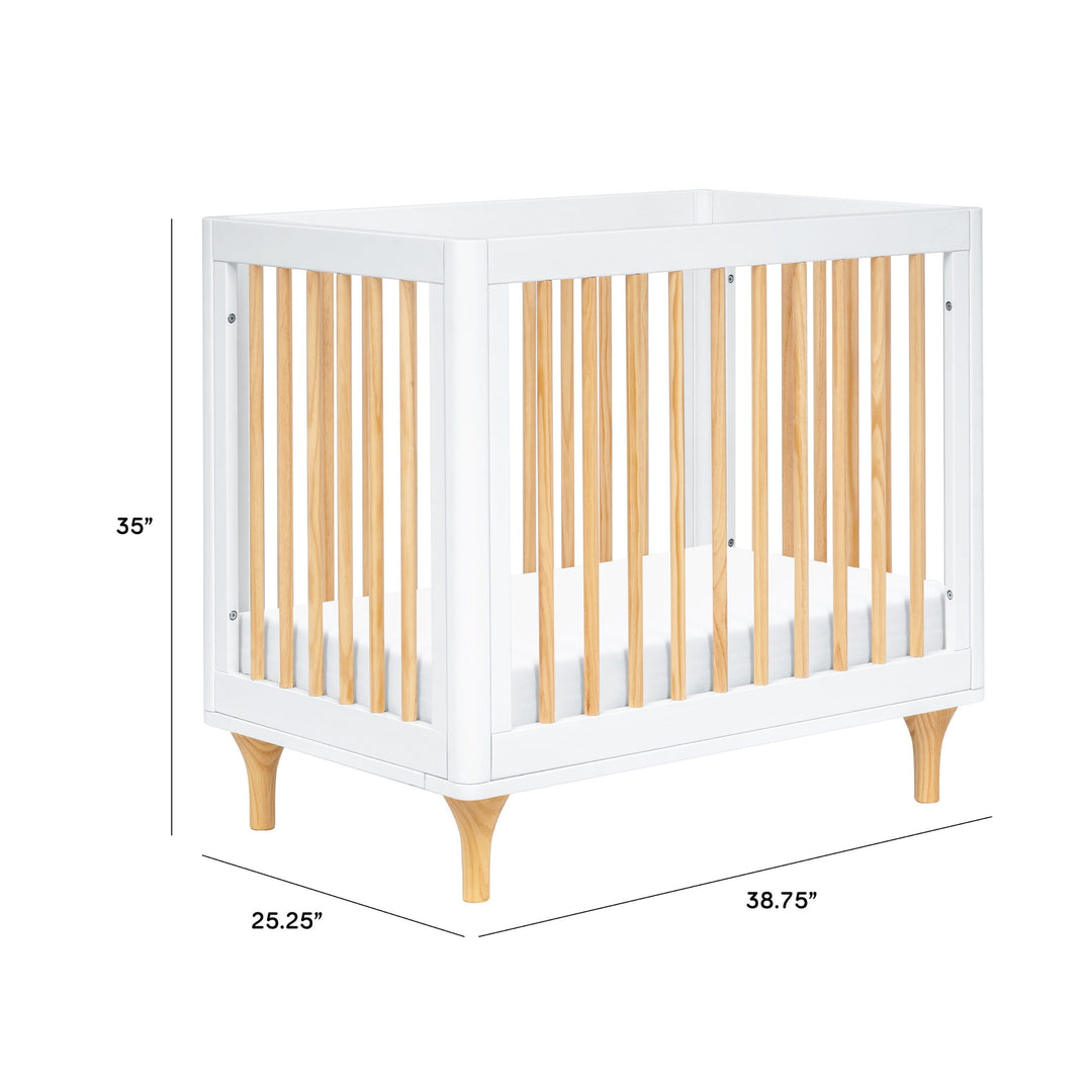 Babyletto - Lolly- 4-in-1 Convertible Mini Crib and Twin Bed with Toddler Bed Conversion Kit image 7