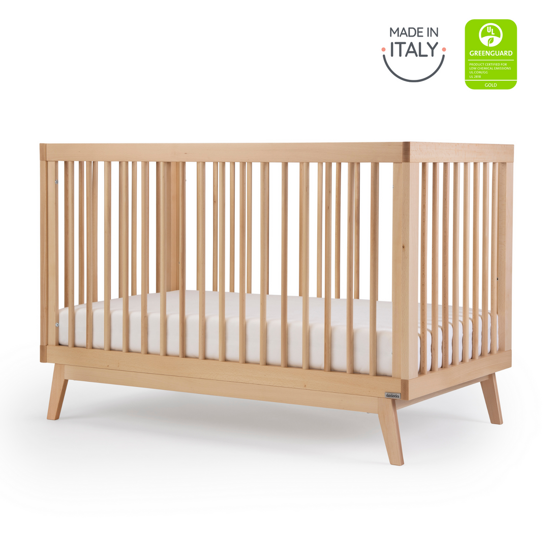 Dadada - Soho 3-in-1 Convertible Crib - Natural-Dadada image
