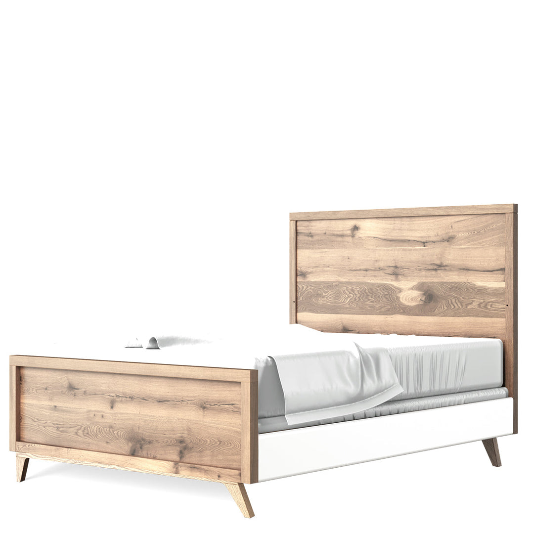Romina - Uptown Full Bed - Solid White-Romina image