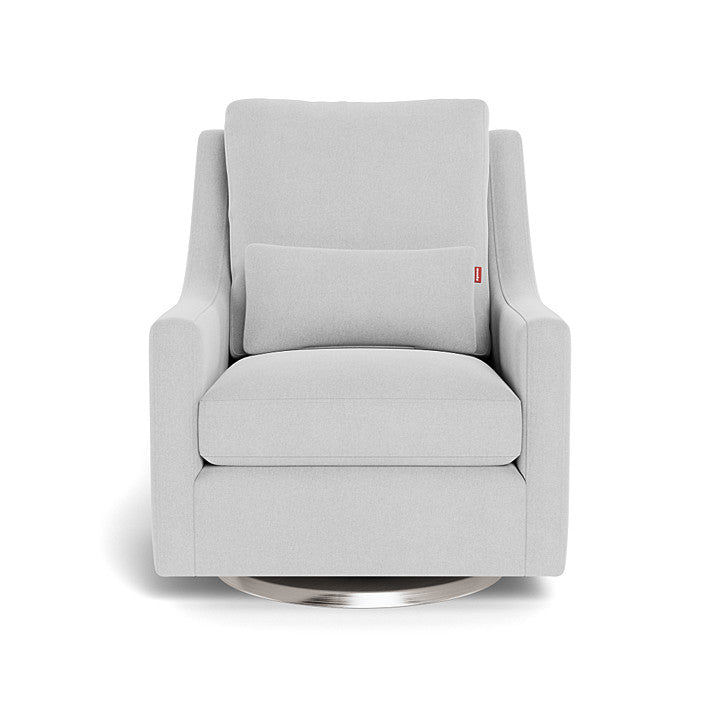 Monte design - Vera Glider - Performance Heathered-Monte design, Brushed Steel Swivel-Monte design, Ash-Monte design image