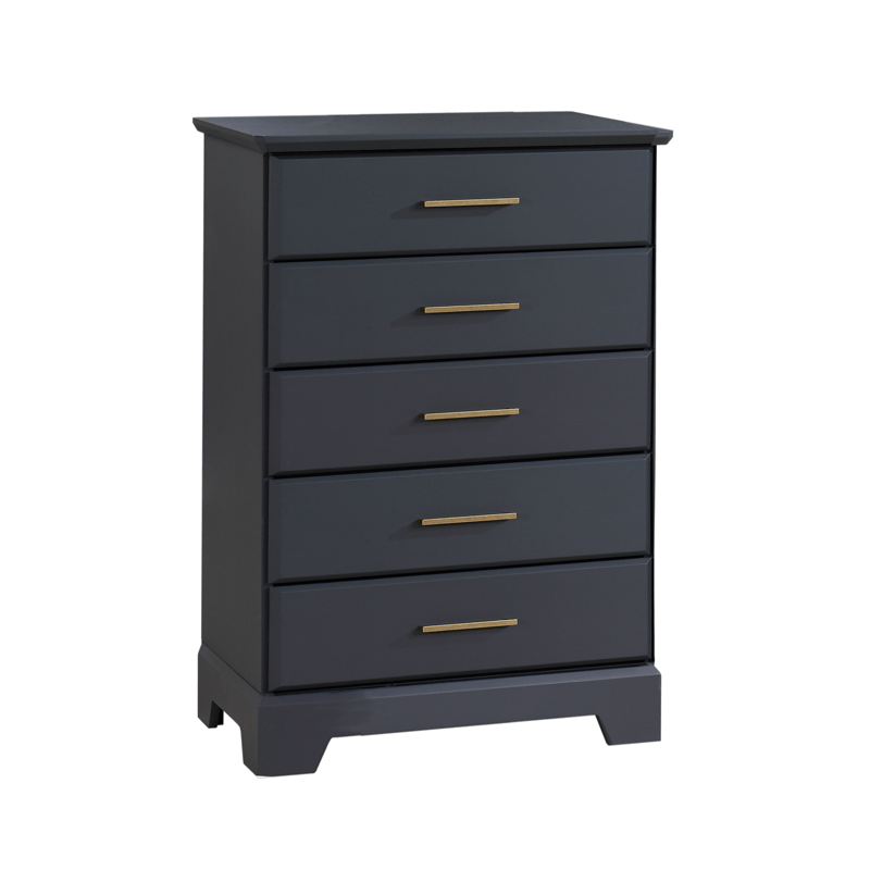 Natart - Taylor 5 Drawer Dresser - Graphite 1 image