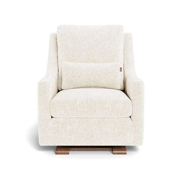 Monte design - Vera Glider - Performance Faux Sheepskin-Monte design, Walnut-Monte design, Faux Sheepskin-Monte design image
