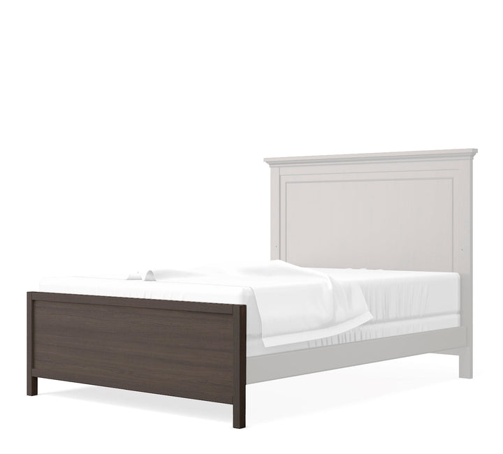 Silva Furniture - Low-Profile Footboard - Aqua Grey-Silva Furniture image