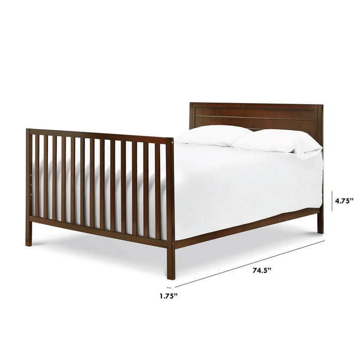 Namesake - Twin/Full-Size Bed Conversion Kit (M5789) - Espresso-Namesake image