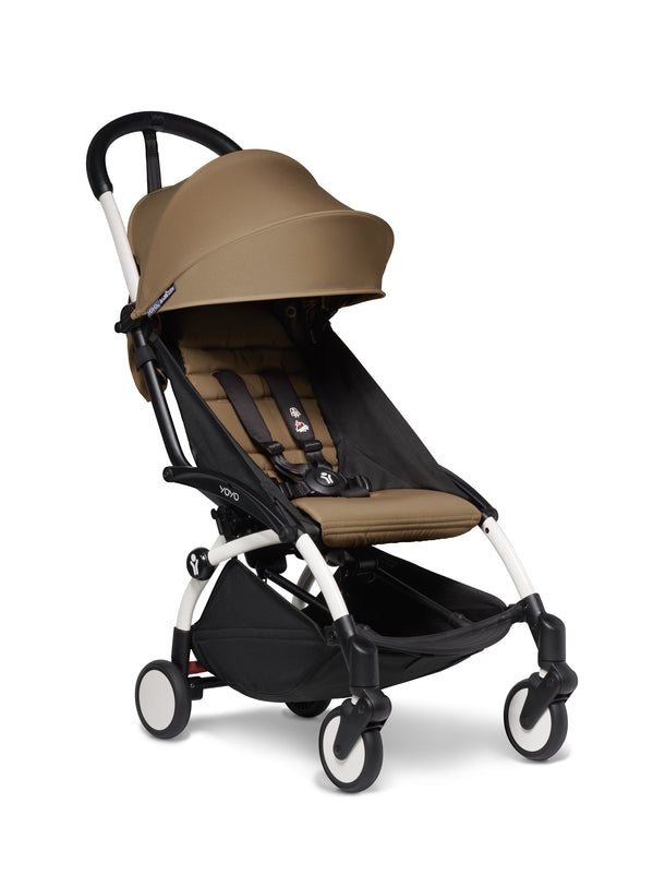 Babyzen - Yoyo - White-Frame, Toffee-Babyzen image