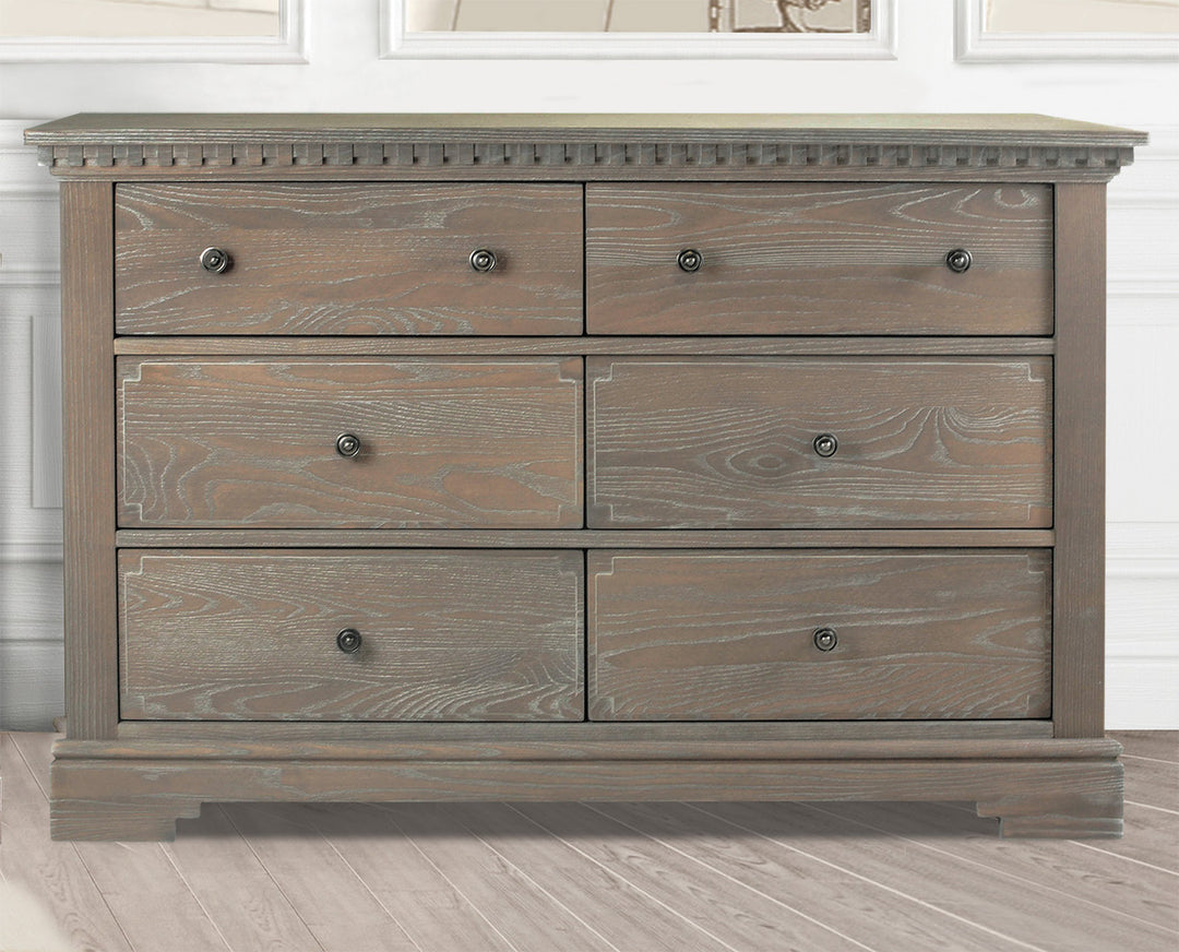 Natart - Ithaca Double Dresser - Sugar Cane (Brushed)-Natart image