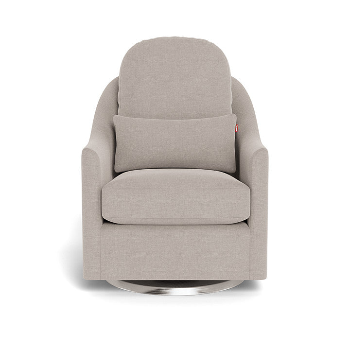 Monte design - Nessa Glider - Performance Heathered-Monte design, Brushed Steel Swivel-Monte design, Sand-Monte design image