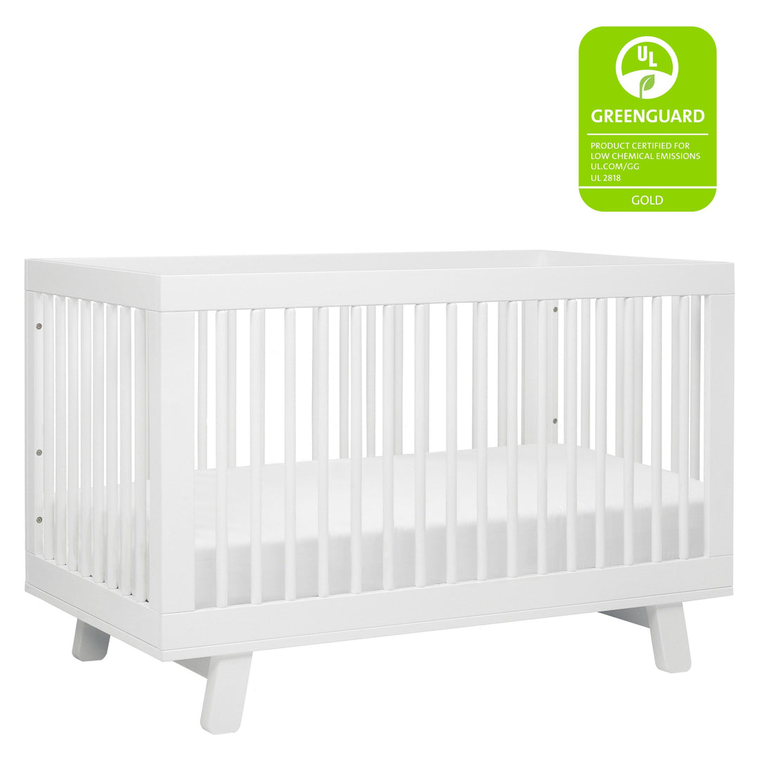 Babyletto - Hudson 3 in 1 convertible crib - White-Leander image