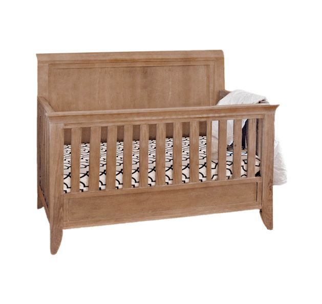 Milk Street - Cameo Sleigh 4-in-1 Convertible Crib - Toast-Milk Street image
