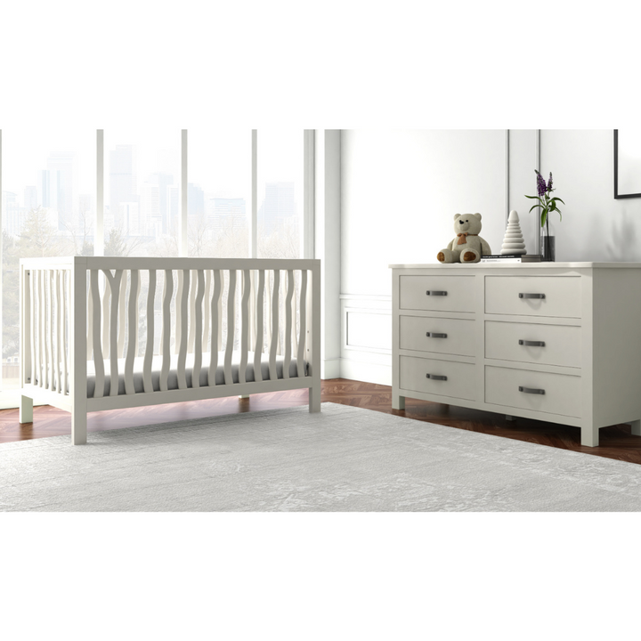 Milk Street - Branch Convertible Crib - Snow-Milk Street image