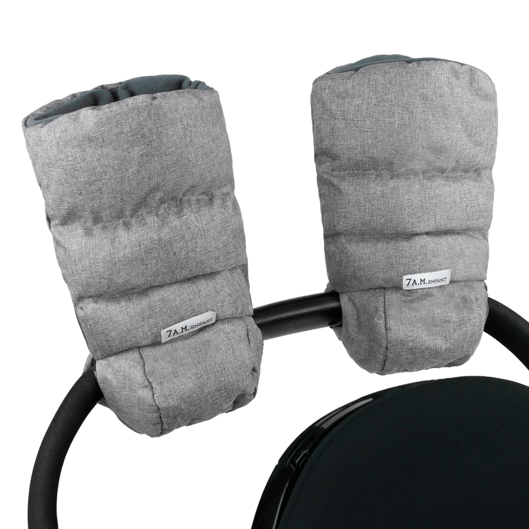 7am Enfant - Warmmuffs - Heather Grey-Skip Hop image