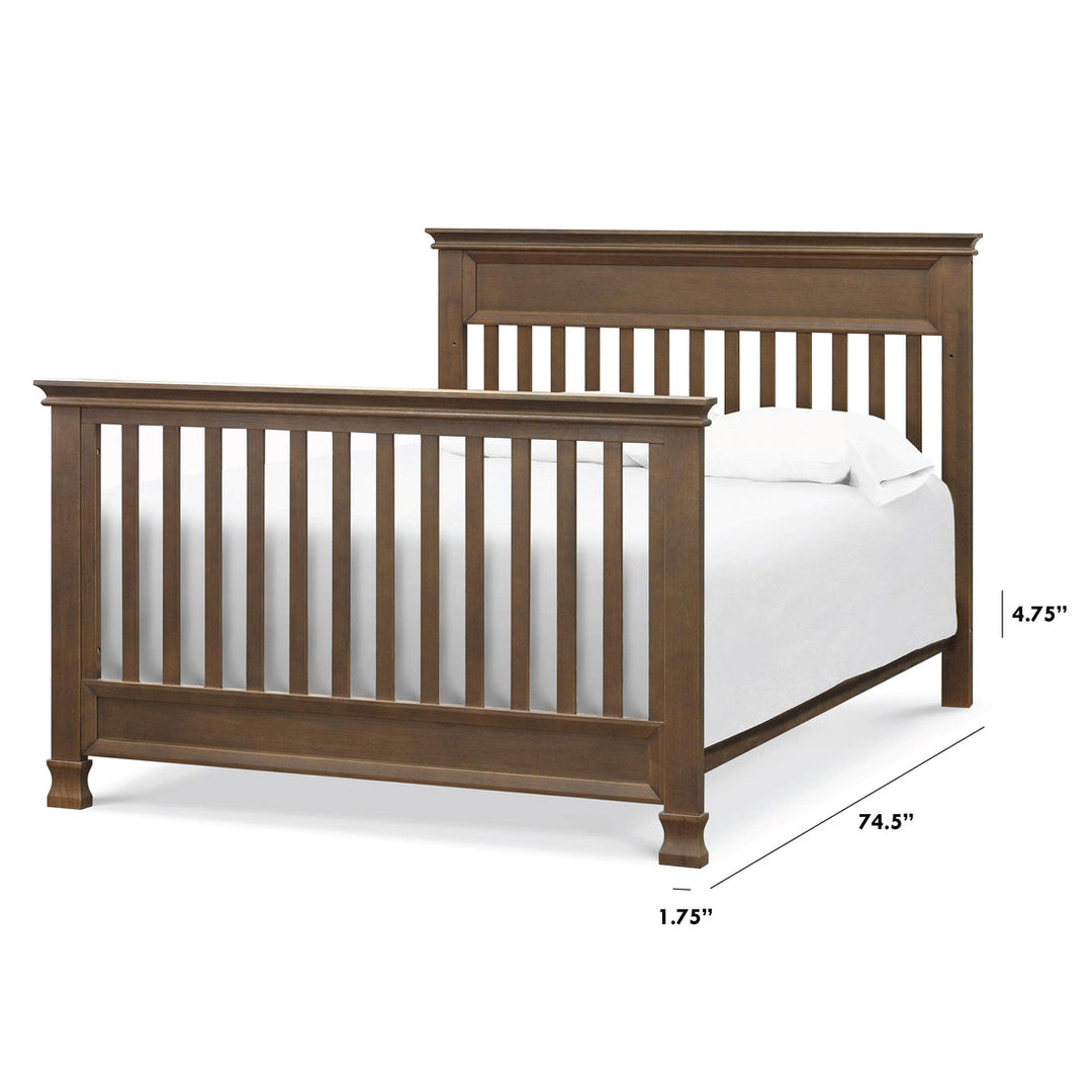 Namesake - Twin/Full-Size Bed Conversion Kit (M5789) - Mocha-Namesake image