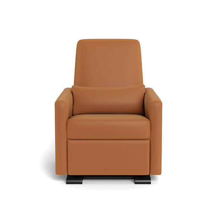 Monte design - Grano Glider Recliner - Enviroleather-Monte design, Espresso, Tan Enviroleather-Monte design image