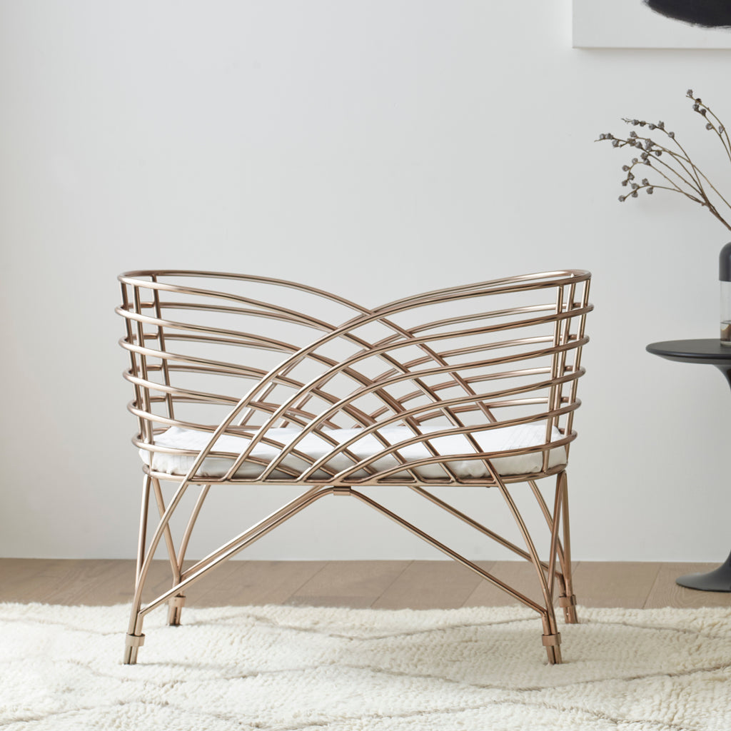Nursery Works - Aura Metal Bassinet image 1