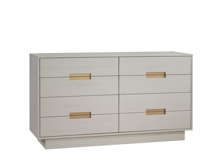Natart - Como Double Dresser 52’’ (with 8 drawers instead of only 6) - Dove-Natart image