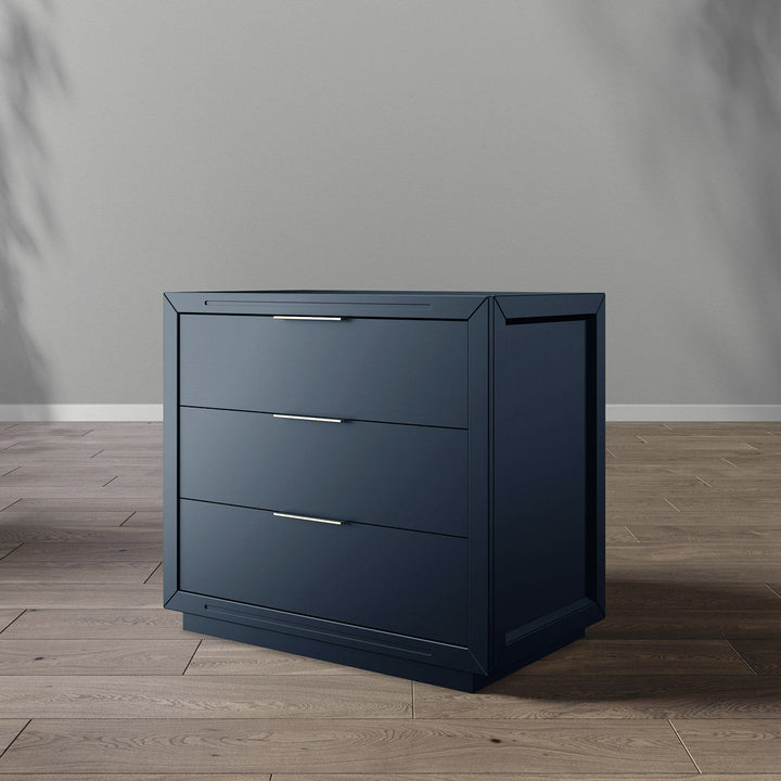 Romina - Quadro Single Dresser - Navy-Romina image