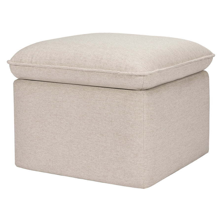 Babyletto - Cali Ottoman - Eco-Performance Fabric-Babyletto, Performance Beach Eco-Weave-Babyletto image