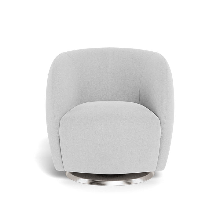 Monte design - Gem Swivel Glider - Performance Heathered-Monte design, Brushed Steel Swivel-Monte design, Ash-Monte design image