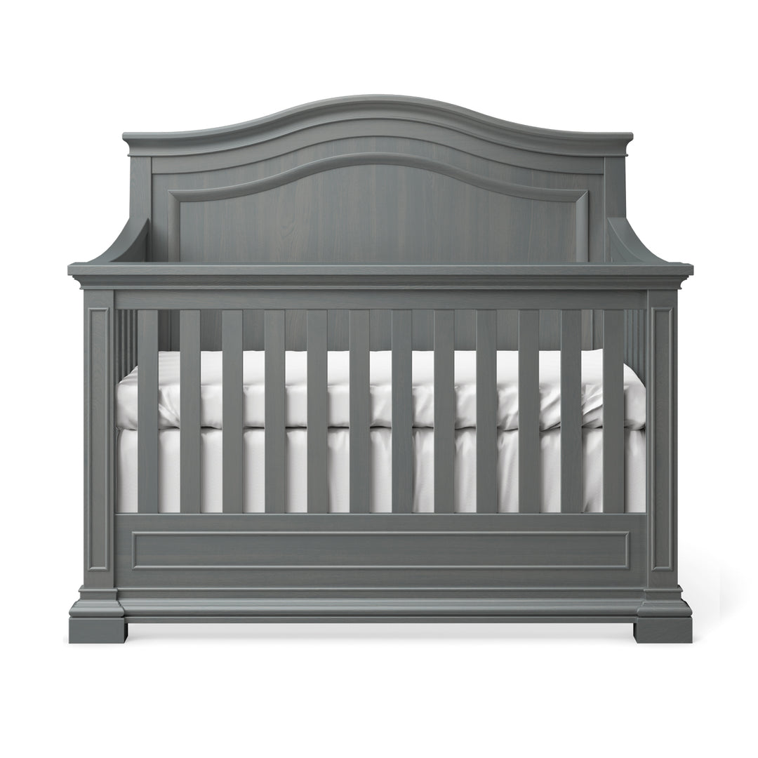 Silva Furniture - Jordan Convertible Crib - Flint-Silva Furniture image