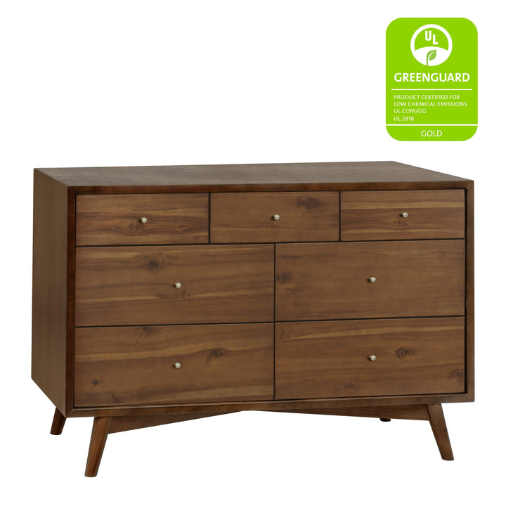 Babyletto - Palma - 7-Drawer Assembled Double Dresser - Natural walnut-Babyletto image