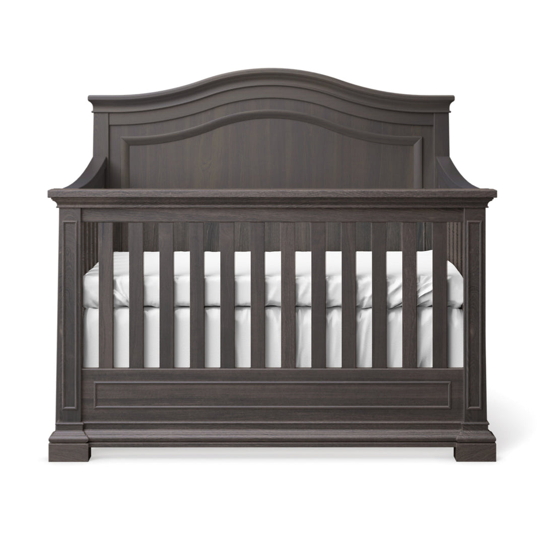Silva Furniture - Jordan Convertible Crib - Aqua Grey-Silva Furniture image