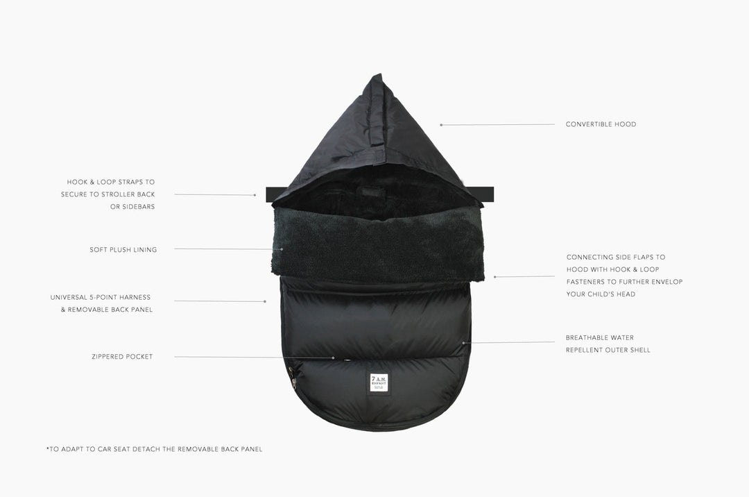 7am Enfant - Enfant POD Footmuff 18M -3T image 2