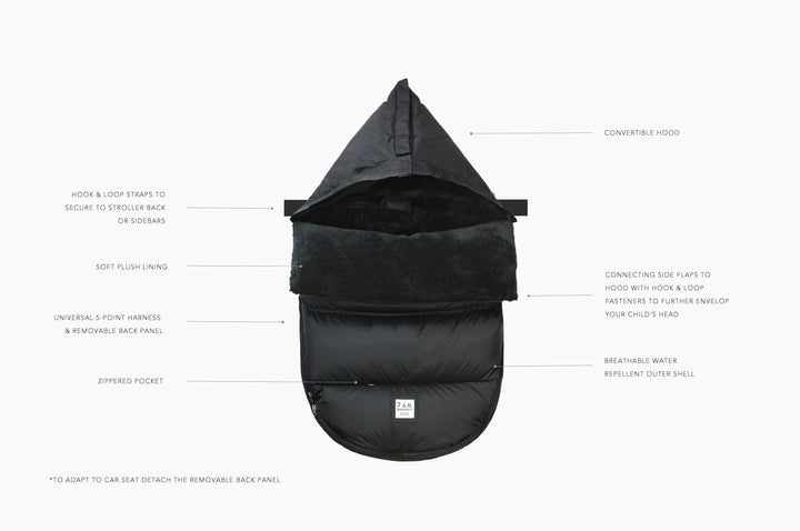7am Enfant - Enfant POD Footmuff 18M -3T image 2