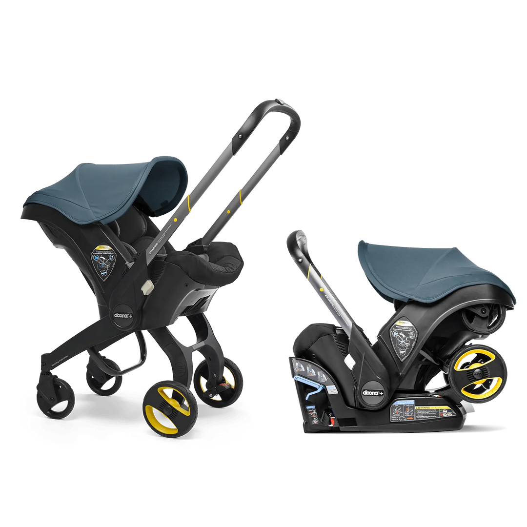 Doona+ Car Seat Stroller - Core Collection - Ocean Blue image