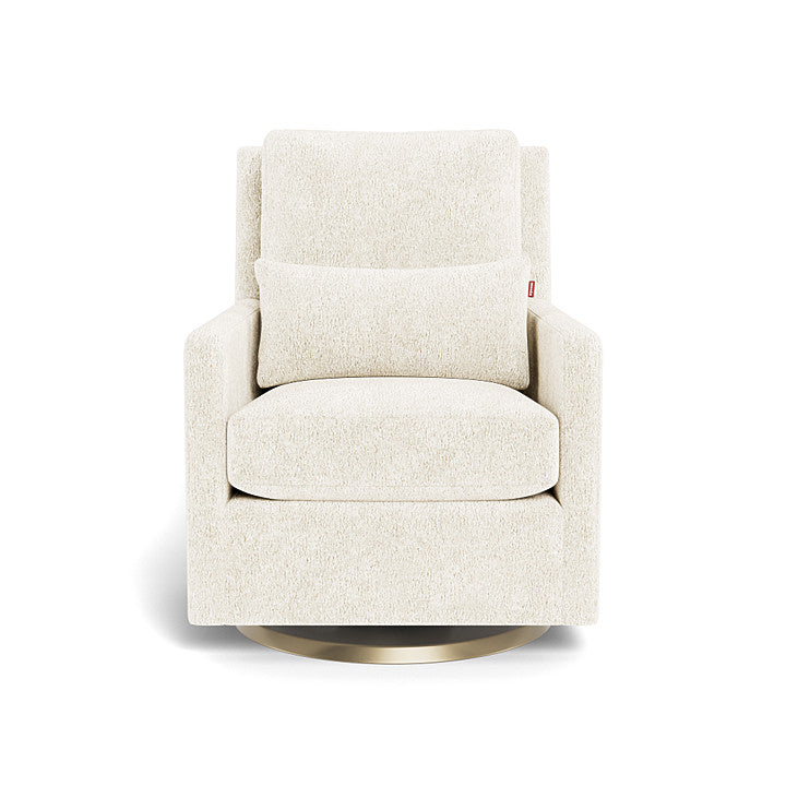 Monte design - Como Glider - Performance Faux Sheepskin-Monte design, Gold Swivel-Monte design, Faux Sheepskin-Monte design image