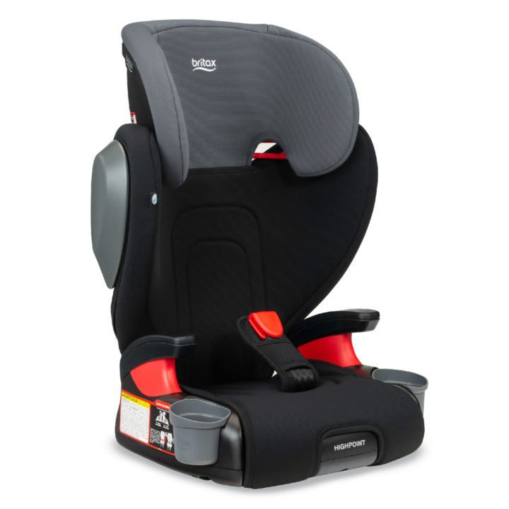 Britax - Highpoint 2-Stage Belt-Positioning Booster Seat - Black Ombre-Britax image