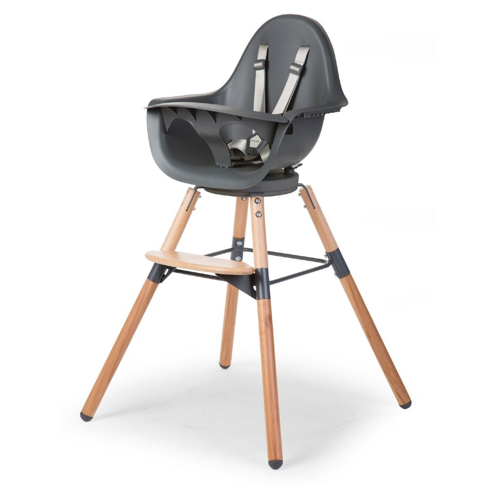 Childhome - Beaba Childhome Evolu ONE.80° High Chair - Anthracite image 0