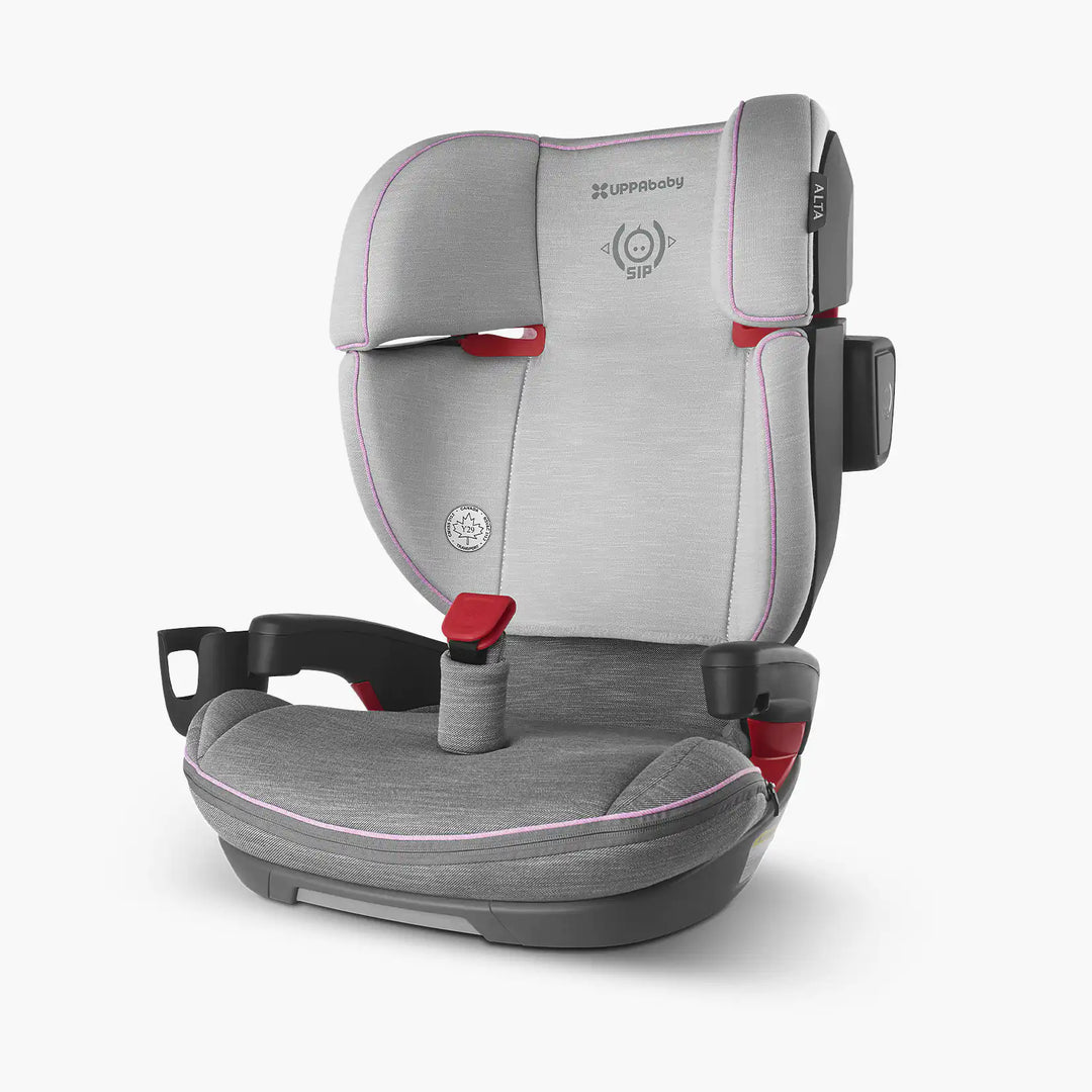 Uppababy - Alta - Grey Mélange with Pink Accent-Uppababy image